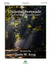 Solemn Serenade Handbell sheet music cover